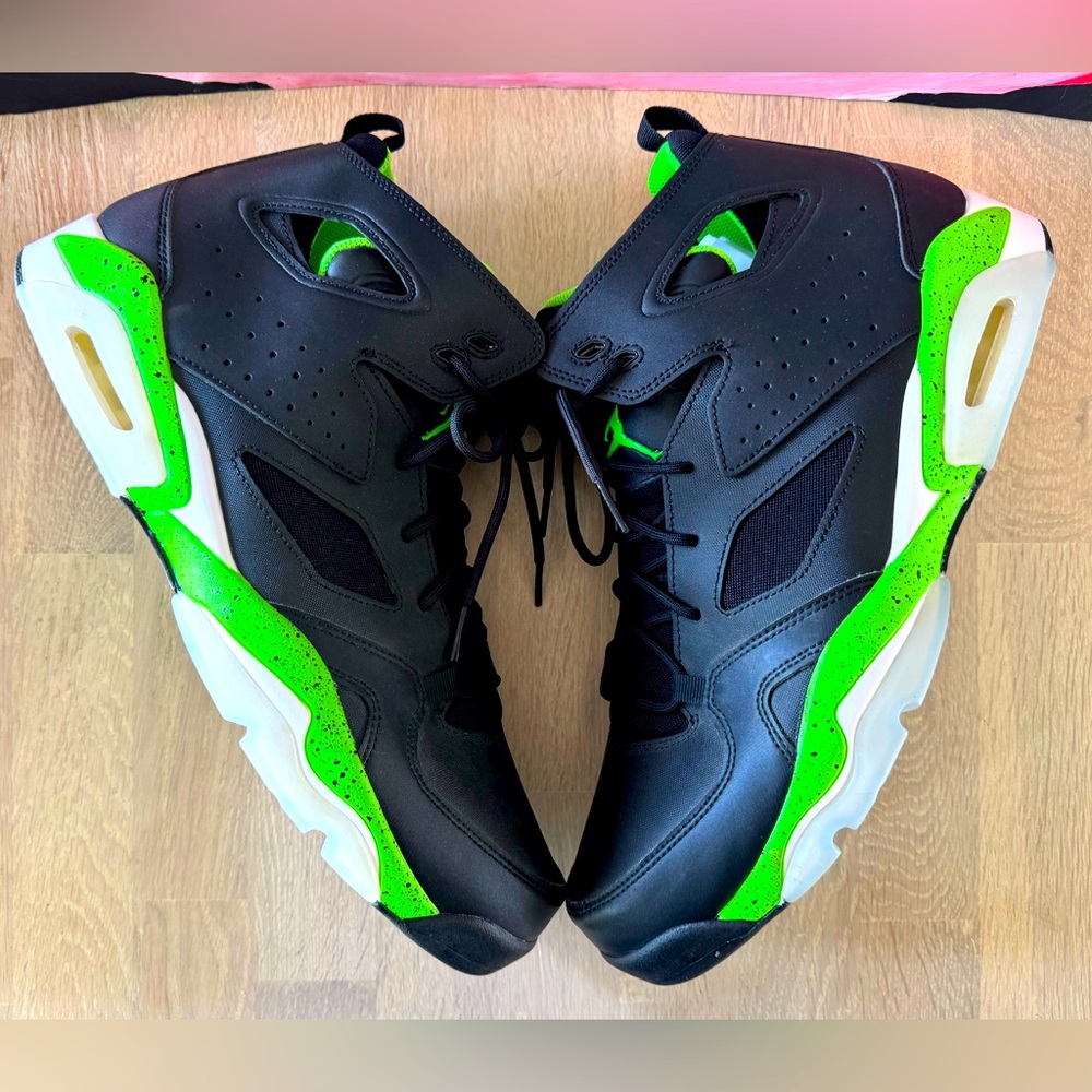 Jordan Men's Black and Neon Green Retro Basketball Shoes “ offers welcomed”